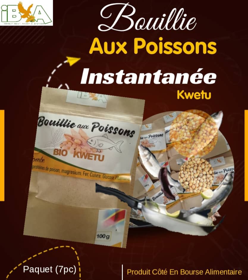 BOUILLIE  POISSON 100g